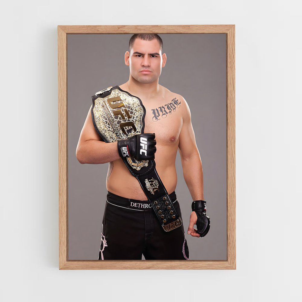 Poster Cain combat – affiche MMA (vue 4)